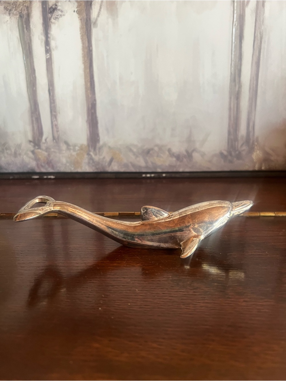 Dolphin Bottle Opener Silver-Tone Nautical Barware